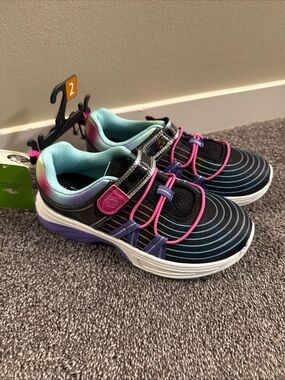 Girls Athletic Works Sneaker Size 2. Brand New